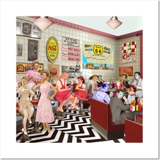 The Diner Posters and Art